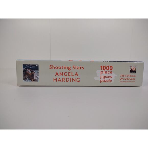 Adult Jigsaw Puzzle Angela Harding Shooting Stars Rabbit 1000 Pieces Complete* - Picture 6 of 8
